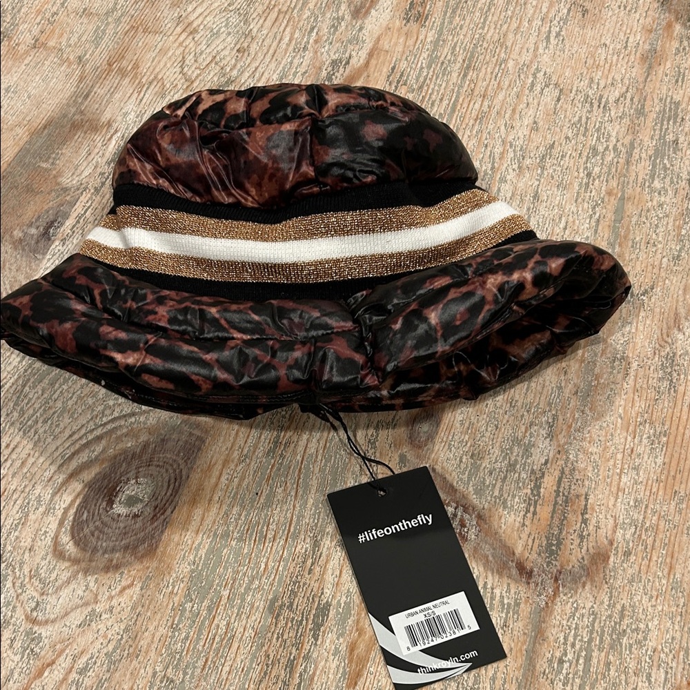 THINK ROYLN Black and Brown Hat